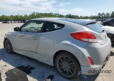 2013 Hyundai Veloster z USA, uszkodzony, nr VIN KMHTC6AD3DU128784